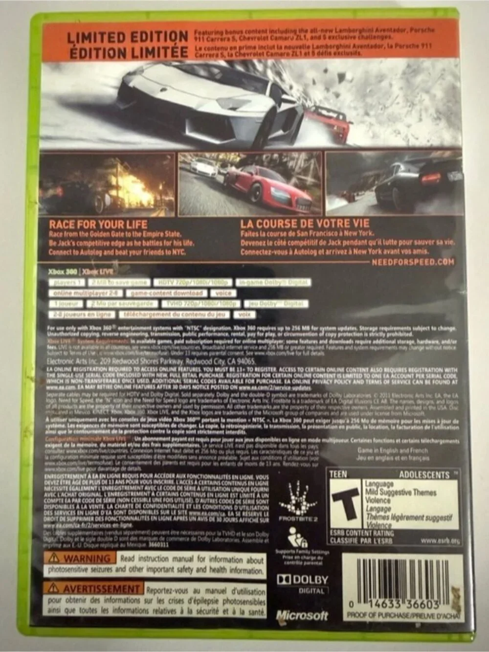 Xbox need speed